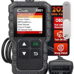 LAUNCH Creader 3001 OBD2 Scanner, Engine Fault Code Reader Mode 6 CAN Diagnostic Scan Tool for All OBDII Protocol Cars Since 1996