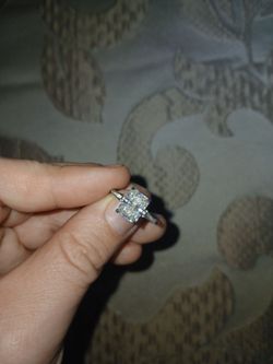 Moissanite Ring Size 7