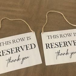 Reserve Signs 