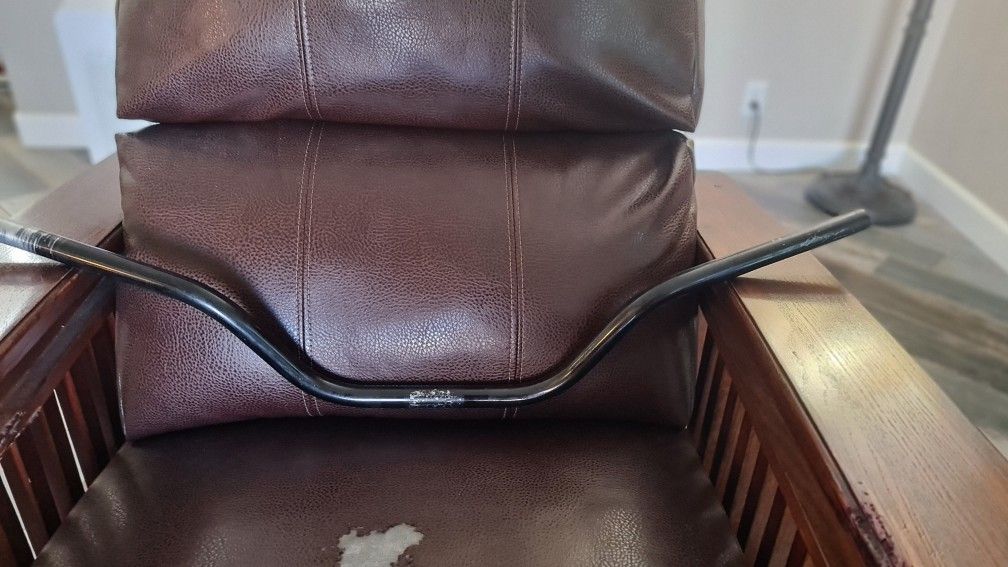 Black InterAM Motorcycle Bars Aluminum