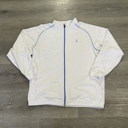 Vintage Jordan 20th Anniversary White/ Carolina Blue Track Jacket