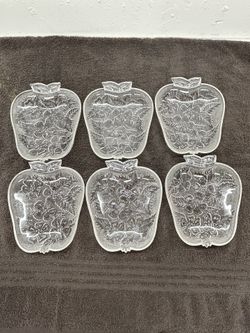 Fancy Vintage Glass Serving Dishes