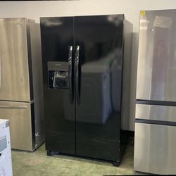 Black Frigidaire Side By Side Refrigerator