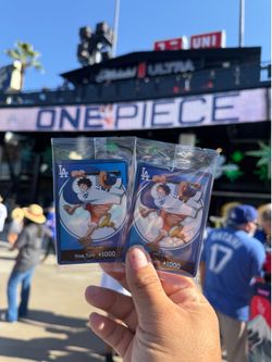 Dodger Luffy promo Trade