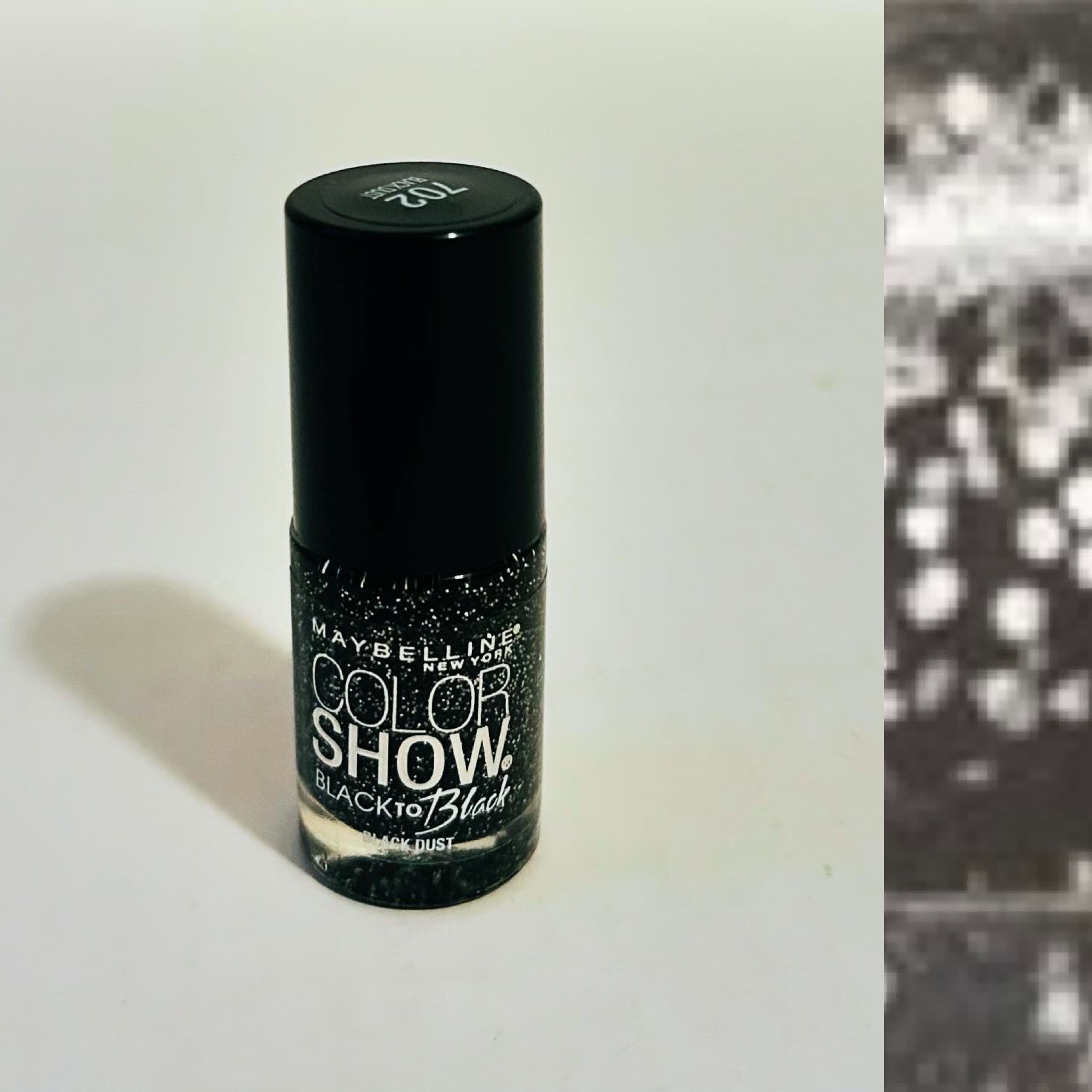 Maybelline Color Show Black To Black Black Dust Top Coat