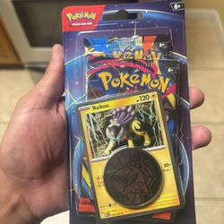 Pokemon Mega Evolution Phantasmal Flames New Sealed 2 Pack Blister Raikou