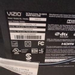 50" Vizio LED TV.  NEED GONE TODAY