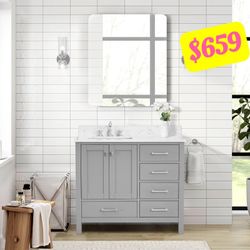 42 inch vanity
