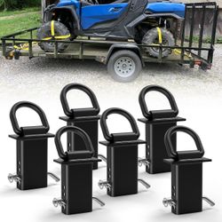 Stake Pocket Tie Down 1/2“ D Rings for Flatbed Cargo Trucks and Trailers