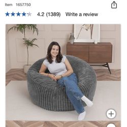 Jumbo Lounge Chair (Costco)