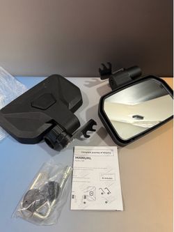 New, UTV Side Mirrors
