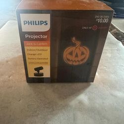 Jack O Lantern & String Of Light