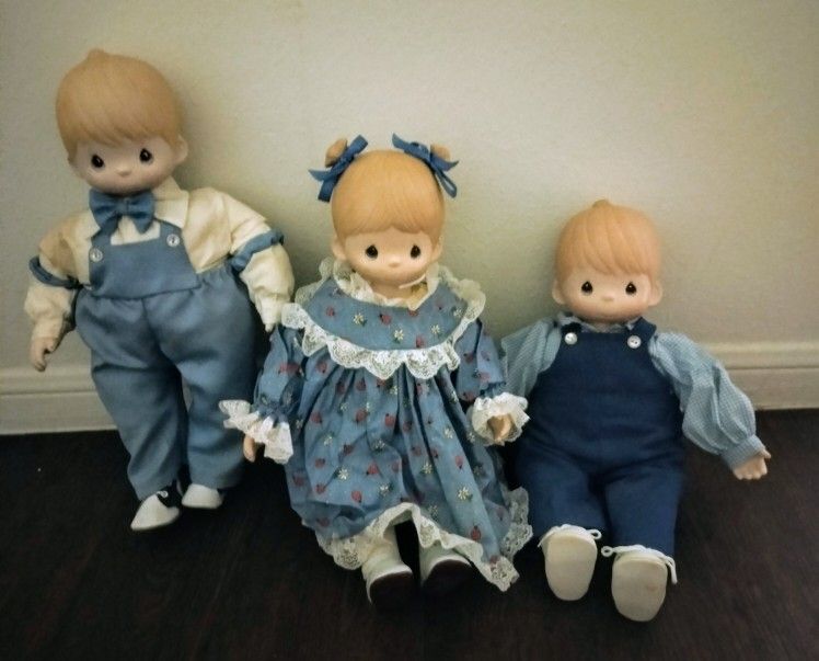 Vintage Precious Moments Porcelain Dolls