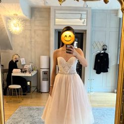 Armonia Wedding & Cocktail Dress, Street Size 2 - 4, Tea Length, Corset, Kleinfeld’s