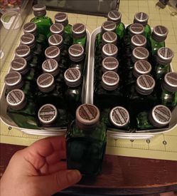 Empty Mini Glass Bottles