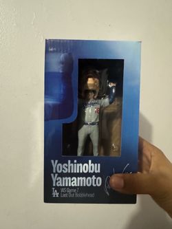 Yoshinobu Yamamoto Last Out Bobblehead