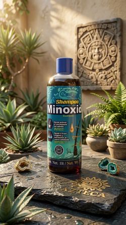Shampoo con minoxidil
