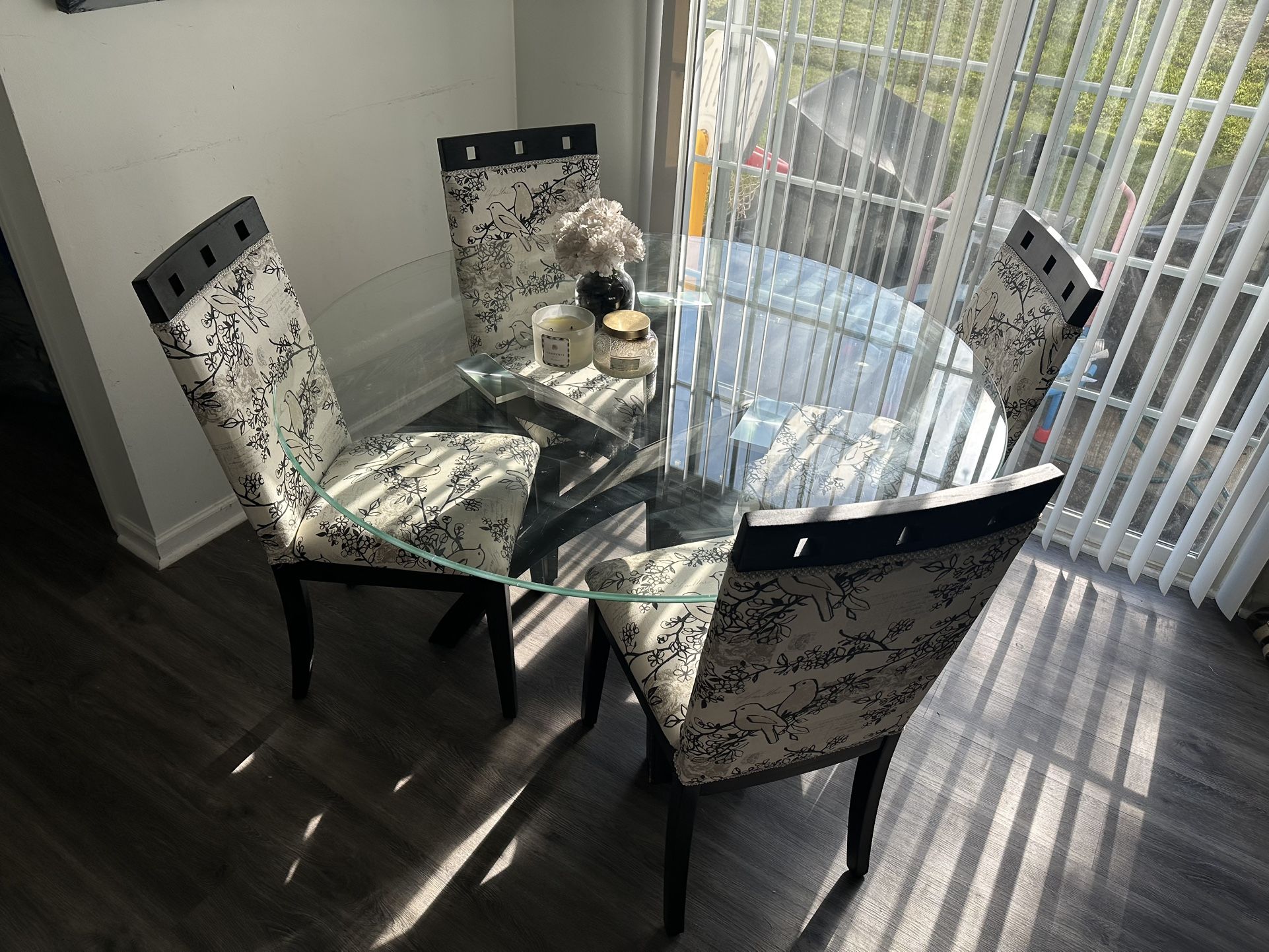 Refurbished Dinning Room Chairs And Kitchen Table