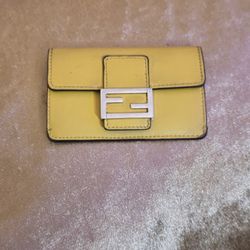 Authentic Fendi Bagguate Wallet 