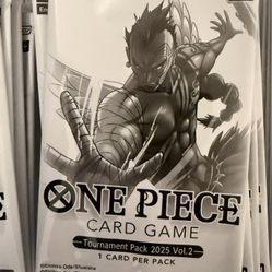 One Piece Promo Packs—Tournament Pack 2025 Vol 2