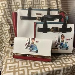 Large & Small Bag, With Wallet