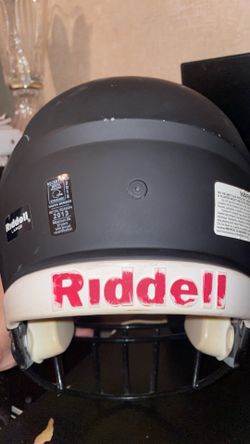 large riddell helmet