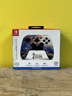 PowerA Enhanced Wireless Controller for Nintendo Switch/Switch 2 / Switch Lite/OLED Model - Kingdom of Hyrule - Gamepad, game controller, Officially L