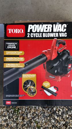 Toro gas leaf blower deals