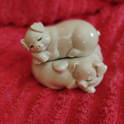 Vintage Creamer Little Pigs A Very Cute Set Fitznfloyd 