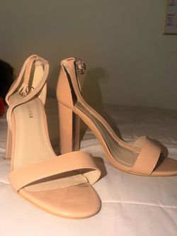 Nude Heel Sandals