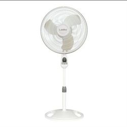 Lasko 16 in. Remote Control Stand Fan - White