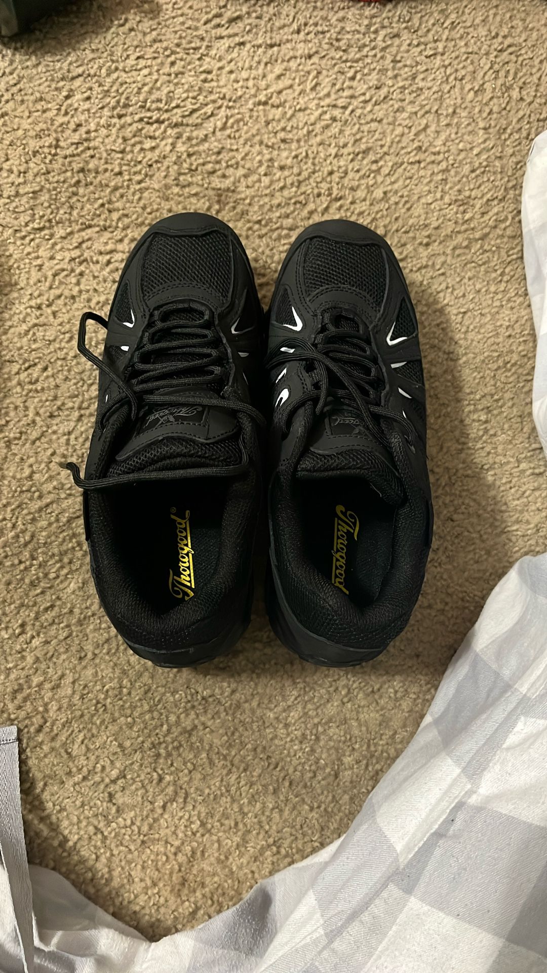 Woke Shoes Steel tote Size 10 Black