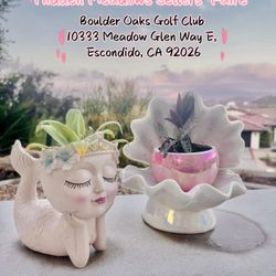 🔥 🔥 🧜‍♀️  60+ Unique Planters At Seller’s Faire This Sunday 9/22 