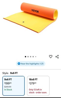 VEVOR Lily Floating pad