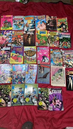 Vintage Comic Book Lot – Marvel, DC & More