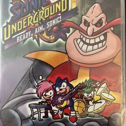 SONIC UNDERGROUND Ready, Aim, SONIC! (DVD-2009) NEW!