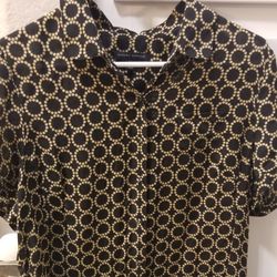 Banana Republic Short Sleeve Blouse 