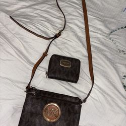 Michael Kors wallet and purse 