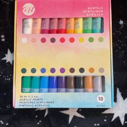 ART SUPPLY BASICS  ACRYLIC PAINTS