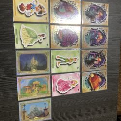 13 Topps 2025 Disney Wonder Insert Cards Collectibles Animated Movie Cards