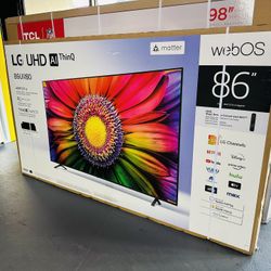 86” LG UR80 4K UHD Smart Tv 