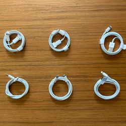 iPhone Charging Cables - Various Types