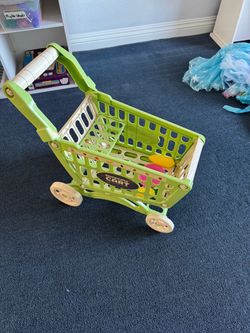 Pretend and play kids cart