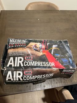 Twin ARB air compressor 12V onboard air
