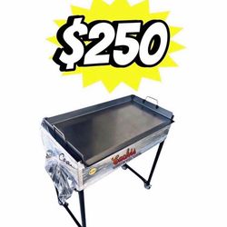 18”x31” Griddle | Includes Hose and Regulator | Plancha de Fierro | Incluye Manguera Con Regulador