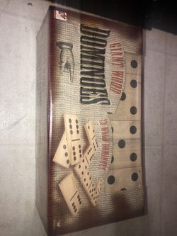 New GIANT wood dominoes
