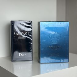 DIOR SAUVAGE EDP & VERSACE EROS EDT 
