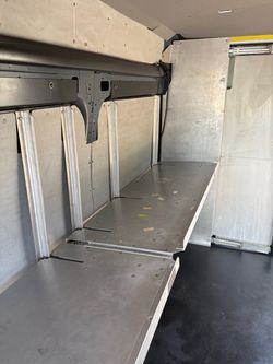transit Aluminum shelves
