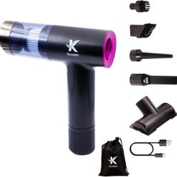 Brand New Cordless Handheld Car Vacuum – 4-in-1 Suction, Blower, Inflator & Deflator – 12kPa Power, Compact & Rechargeable – $15