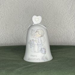Precious Moments Happy Anniversary Bell 1989 